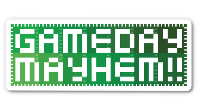 Gameday Mayhem!! Logo