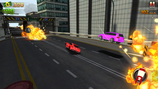 Скриншот из Crash And Burn Racing