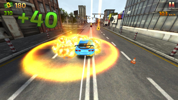 Скриншот из Crash And Burn Racing