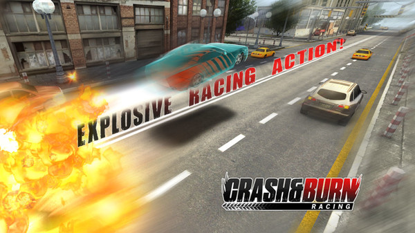 Скриншот из Crash And Burn Racing