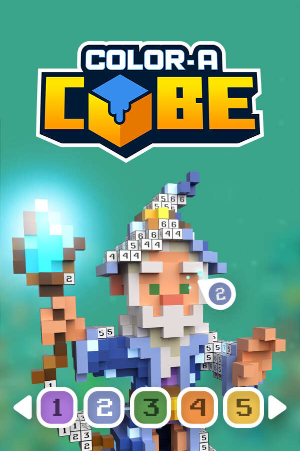 Steam portrait for Color-A-Cube.
