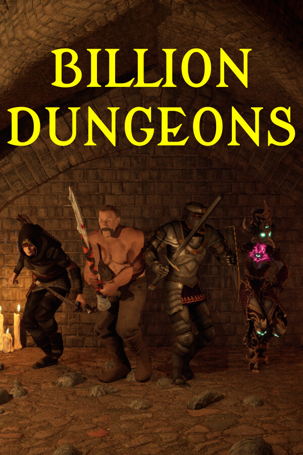 Steam portrait for Billion Dungeons.