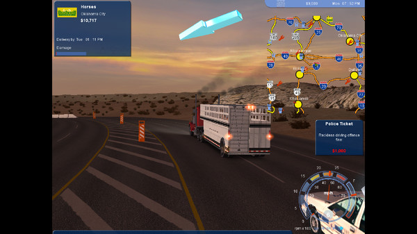 18 Wheels of Steel: Pedal to the Metal game for Linux 1