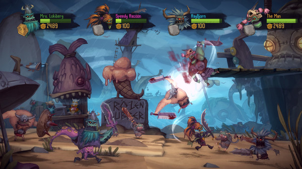 Скриншот из Zombie Vikings