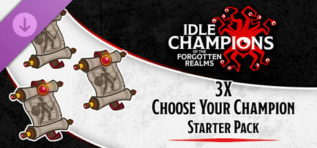 Idle Champions - 3x Choose Your Champion Starter Pack cover art