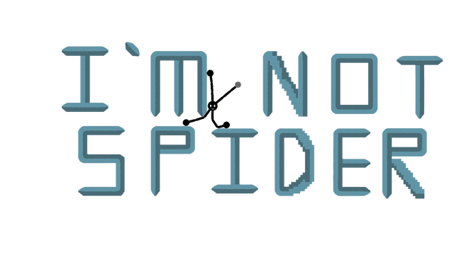 I`m not spider Logo