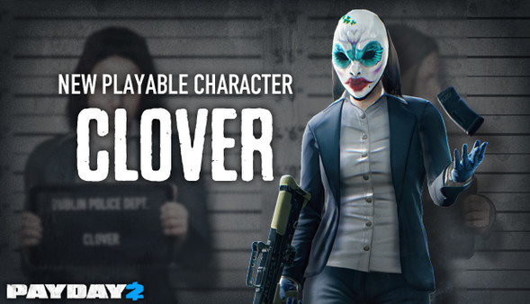 Скриншот из PAYDAY 2: Clover Character Pack