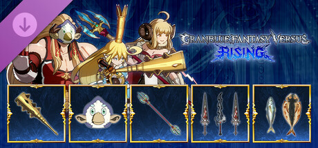 View GBVSR - GBVSR Weapon Skin Set: Battle Pass Pack 2 on IsThereAnyDeal