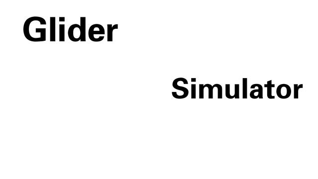 Glider Simulator Logo
