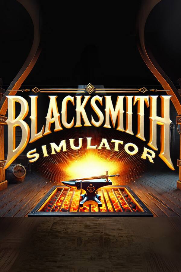 Steam portrait for Blacksmith Simulator.