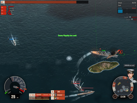 Скриншот из Navy Field 2 : Conqueror of the Ocean