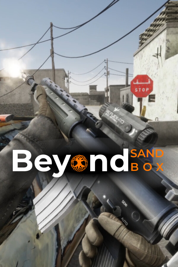 Steam portrait for Beyond Sandbox.