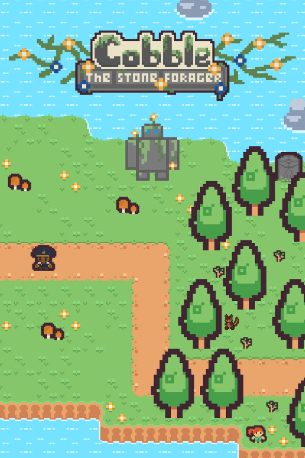 Steam portrait for Cobble: The Stone Forager.