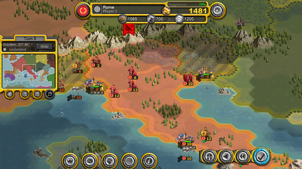 Скриншот из Demise of Nations