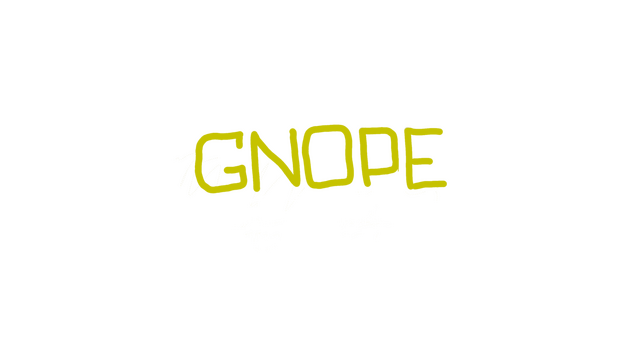 GNOPE - Gnome Owner Simulator Logo