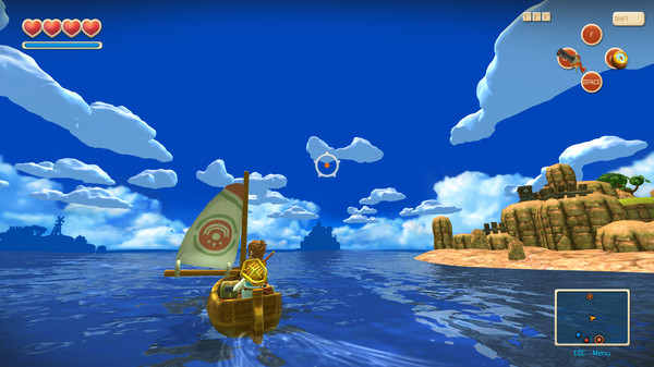 Скриншот из Oceanhorn: Monster of Uncharted Seas