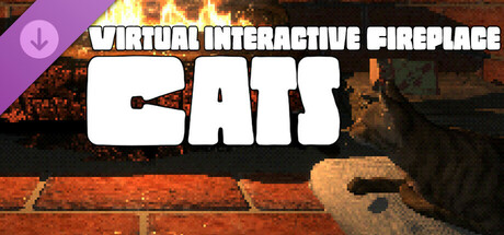 Virtual Interactive Fireplace - Cats cover art