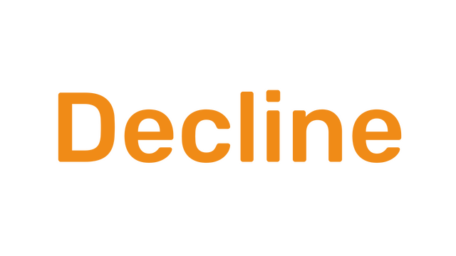 Decline Logo