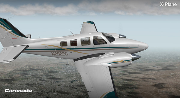 Скриншот из X-Plane 10 AddOn - Carenado - B58 Baron
