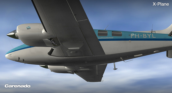 Скриншот из X-Plane 10 AddOn - Carenado - B58 Baron