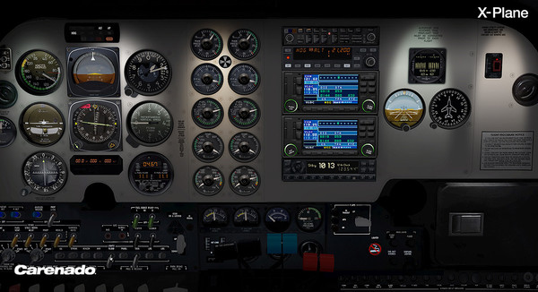 Скриншот из X-Plane 10 AddOn - Carenado - B58 Baron