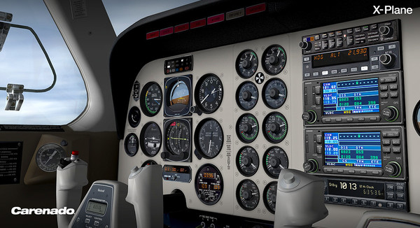 Скриншот из X-Plane 10 AddOn - Carenado - B58 Baron