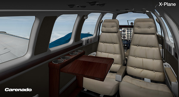 Скриншот из X-Plane 10 AddOn - Carenado - B58 Baron