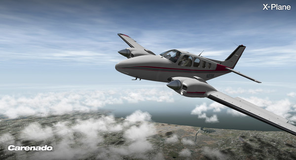Скриншот из X-Plane 10 AddOn - Carenado - B58 Baron