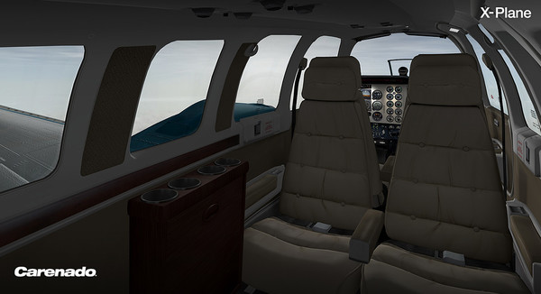 Скриншот из X-Plane 10 AddOn - Carenado - B58 Baron