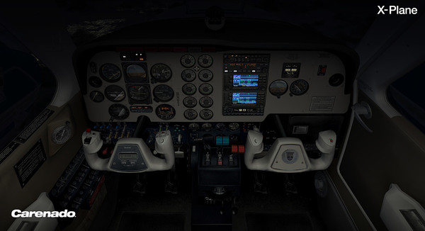 Скриншот из X-Plane 10 AddOn - Carenado - B58 Baron