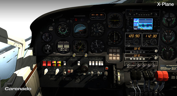 Скриншот из X-Plane 10 AddOn - Carenado - C337H Skymaster