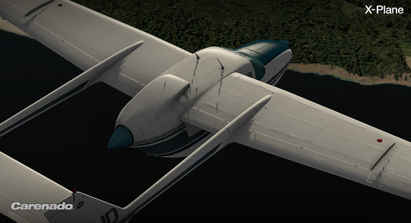 Скриншот из X-Plane 10 AddOn - Carenado - C337H Skymaster