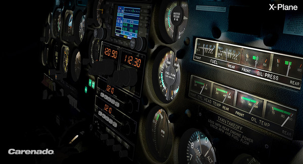 Скриншот из X-Plane 10 AddOn - Carenado - C337H Skymaster