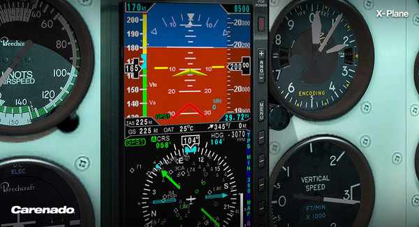 Скриншот из X-Plane 10 AddOn - Carenado - A36 Bonanza