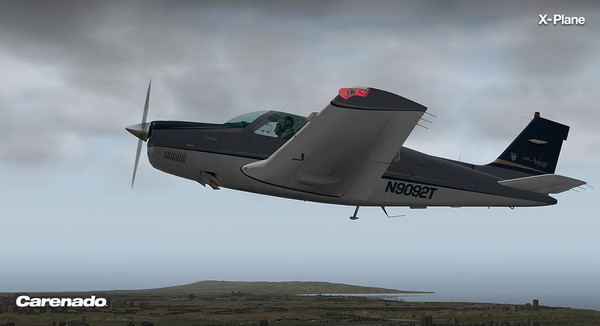 Скриншот из X-Plane 10 AddOn - Carenado - A36 Bonanza