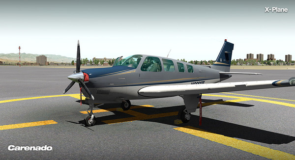 Скриншот из X-Plane 10 AddOn - Carenado - A36 Bonanza