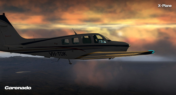 Скриншот из X-Plane 10 AddOn - Carenado - A36 Bonanza
