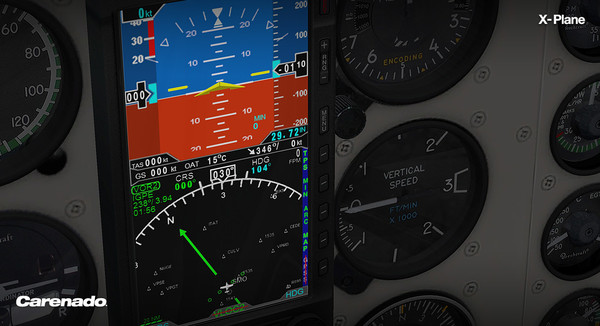 Скриншот из X-Plane 10 AddOn - Carenado - A36 Bonanza