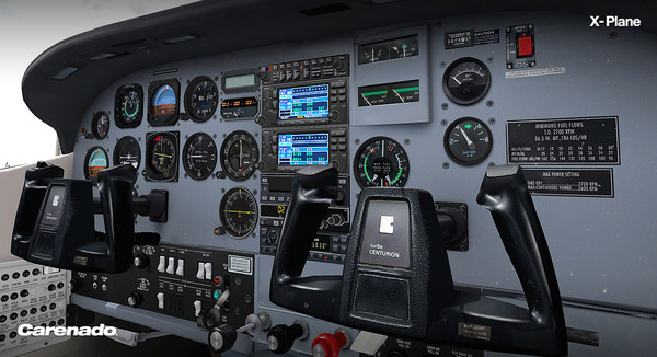 Скриншот из X-Plane 10 AddOn - Carenado - CT210M Centurion II