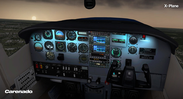 Скриншот из X-Plane 10 AddOn - Carenado - CT210M Centurion II