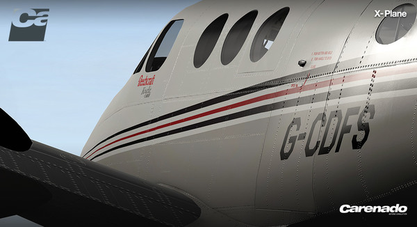 Скриншот из X-Plane 10 AddOn - Carenado - C90B King Air