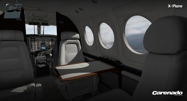 Скриншот из X-Plane 10 AddOn - Carenado - C90B King Air