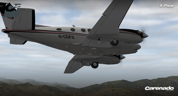 Скриншот из X-Plane 10 AddOn - Carenado - C90B King Air