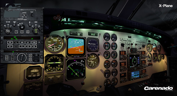 Скриншот из X-Plane 10 AddOn - Carenado - C90B King Air