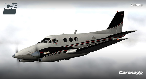 Скриншот из X-Plane 10 AddOn - Carenado - C90B King Air