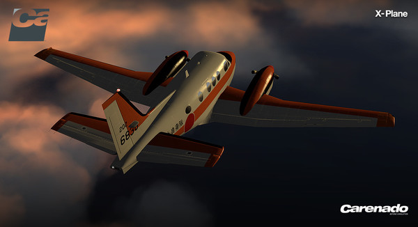 Скриншот из X-Plane 10 AddOn - Carenado - C90B King Air