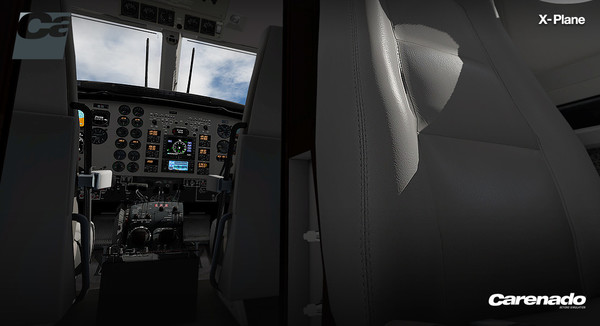 Скриншот из X-Plane 10 AddOn - Carenado - C90B King Air