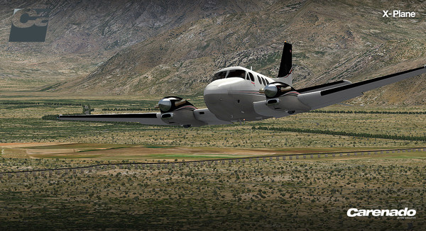 Скриншот из X-Plane 10 AddOn - Carenado - C90B King Air