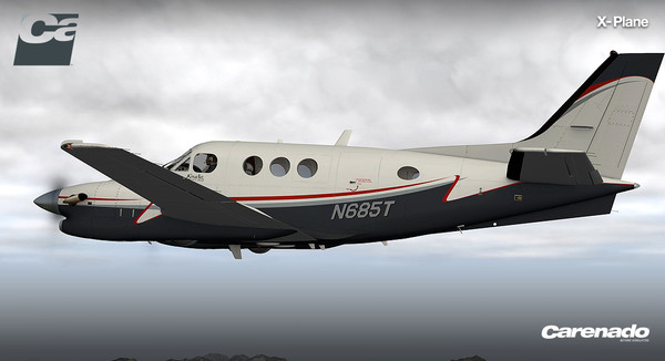 Скриншот из X-Plane 10 AddOn - Carenado - C90B King Air