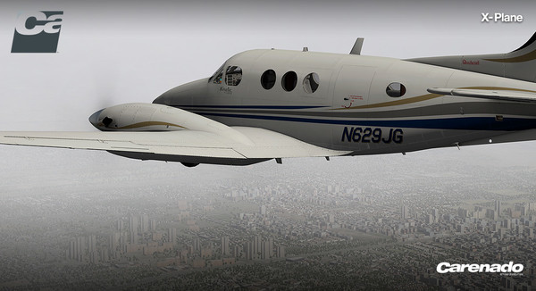 Скриншот из X-Plane 10 AddOn - Carenado - C90B King Air